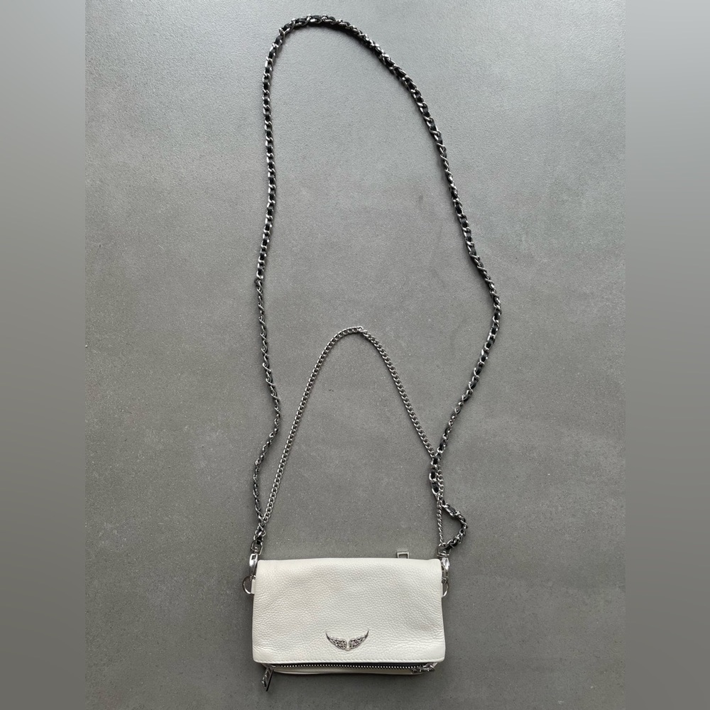 Zadig & Voltaire rock nano leather crossbody bag